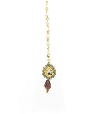 Gold Plated Maang Tikka For Women And Girls 2
