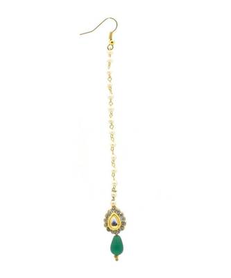 Gold Plated Maang Tikka For Women And Girls 1