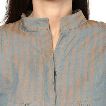 Grey Printed Cotton Tunics 5