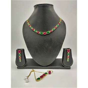 Multicolor stone jewellery combo 1