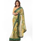 Green and yellow flowery bouquet