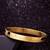 Royal Steel Gold Plated Round Bracelet