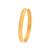 Royal Steel Gold Plated Round Bracelet