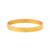 Royal Steel Gold Plated Kada Bracelet