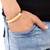 Royal Steel Gold Plated Kada Bracelet