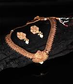 Gold Plated Traditional Design Necklace Sets