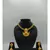 Gold Plated Ruby Studded Necklace Sets