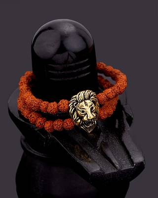 Mahadev Extension Rudraksha Beads Bracelet 1