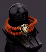 Mahadev Extension Rudraksha Beads Bracelet