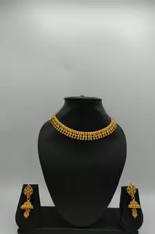 gold plated necklace sets