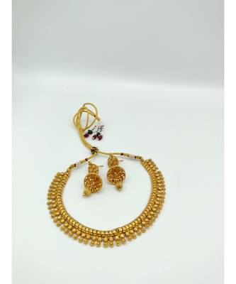 gold plated necklace sets 2