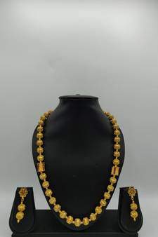 Gold Plated Designer Necklace Sets For Women