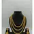 Gold Plated Multi Layer Traditional Necklace Sets For Womens