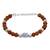 Divine 'Lord Buddha' Rudraksha Beaded Bracelet