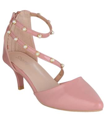 brown SHOES KITTEN HEELS SANDALS 1