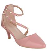 brown SHOES KITTEN HEELS SANDALS