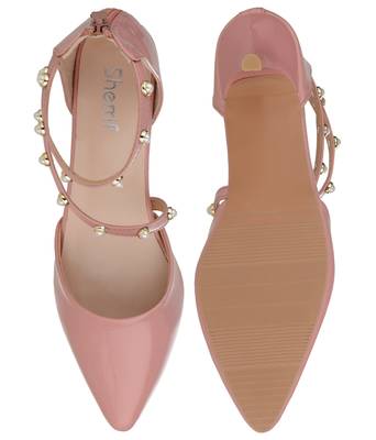 brown SHOES KITTEN HEELS SANDALS 4