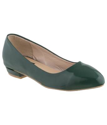 green SHOES DESIGNER BELLIES 1