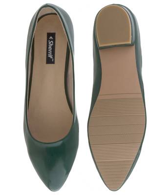 green SHOES DESIGNER BELLIES 4