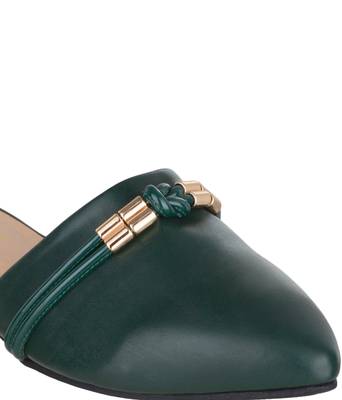 green SHOES DESIGNER BELLIES 5