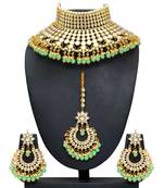 Green necklace-sets
