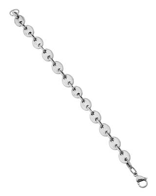 Silver Plated Link Bracelet for Men 3