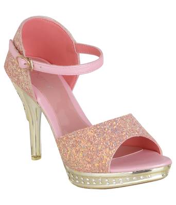 pink SHOES STILETTO HEELS SANDALS 1