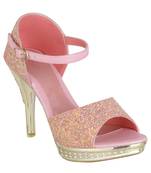 pink SHOES STILETTO HEELS SANDALS