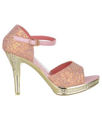 pink SHOES STILETTO HEELS SANDALS 2