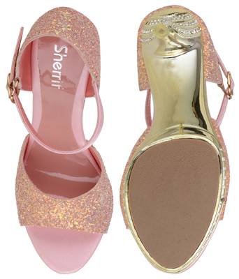 pink SHOES STILETTO HEELS SANDALS 4