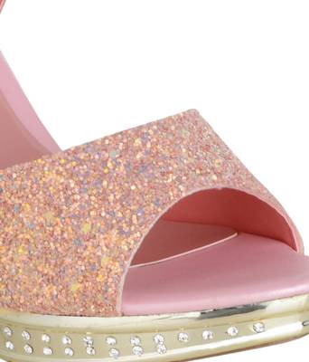 pink SHOES STILETTO HEELS SANDALS 5