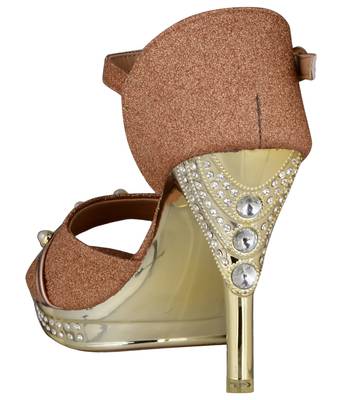 brown SHOES STILETTO HEELS SANDALS 3