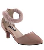 brown SHOES KITTEN HEELS SANDALS