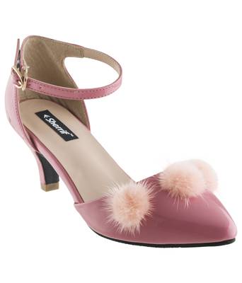 nude SHOES KITTEN HEELS SANDALS 1