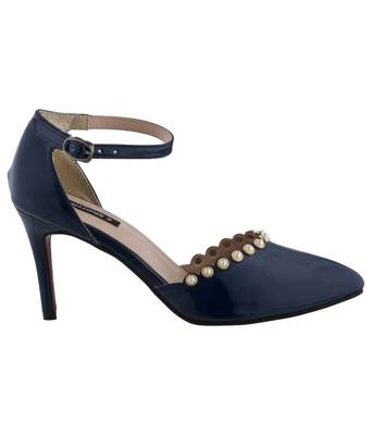 blue SHOES STILETTO HEELS SANDALS 2