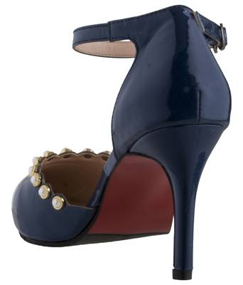 blue SHOES STILETTO HEELS SANDALS 3