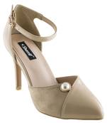 beige SHOES STILETTO HEELS SANDALS