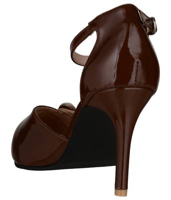 brown SHOES STILETTO HEELS SANDALS 3
