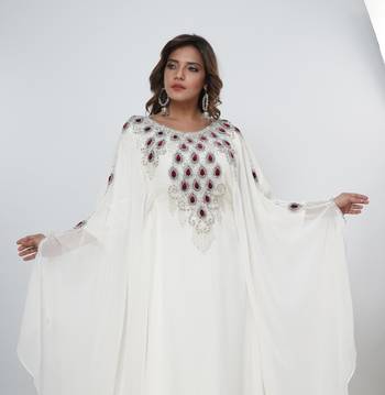 Dubai Kaftan Women Dress Long Gown Farasha Morocco Wear 2