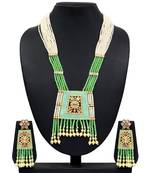 Green necklace-sets