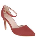 red SHOES STILETTO HEELS SANDALS