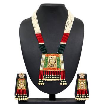 Maroon necklace-sets 1