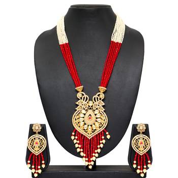 Maroon necklace-sets 1