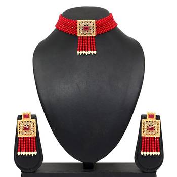 Red necklace-sets 1