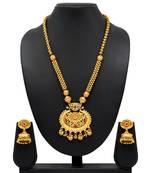 Maroon necklace-sets