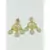 Gold Plated Green Chandbali