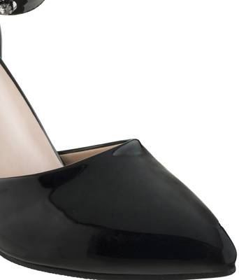 black SHOES STILETTO HEELS SANDALS 2