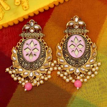 Pink danglers-drops 1