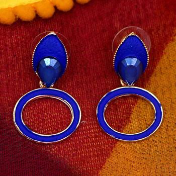 Blue studs 1