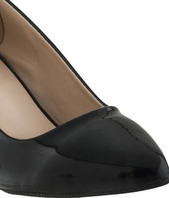 black SHOES BLOCK HEELS PUMPS 5